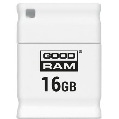 USB флеш накопичувач Goodram 16GB Piccolo White USB 2.0 (UPI2-0160W0R11) - зображення 1
