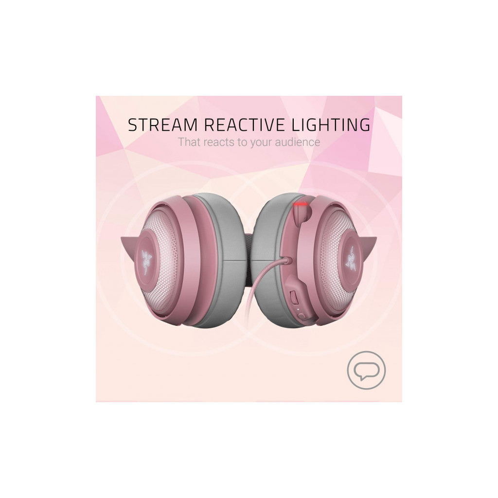 Навушники Razer Kitty Ed. - Quartz (RZ04-02980200-R3M1) - зображення 8