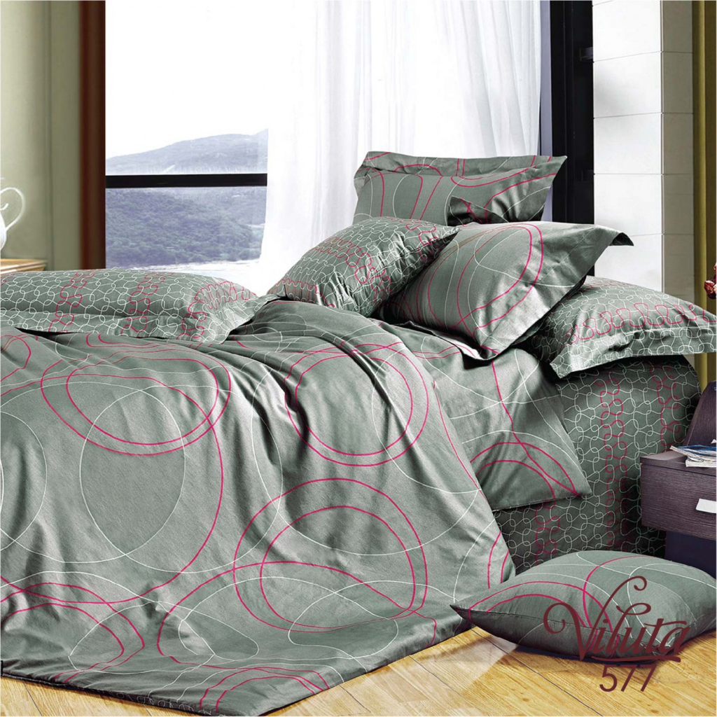 Постільна білизна Viluta Сатин Твіл 577 двоспальна (577_dv) - зображення 1