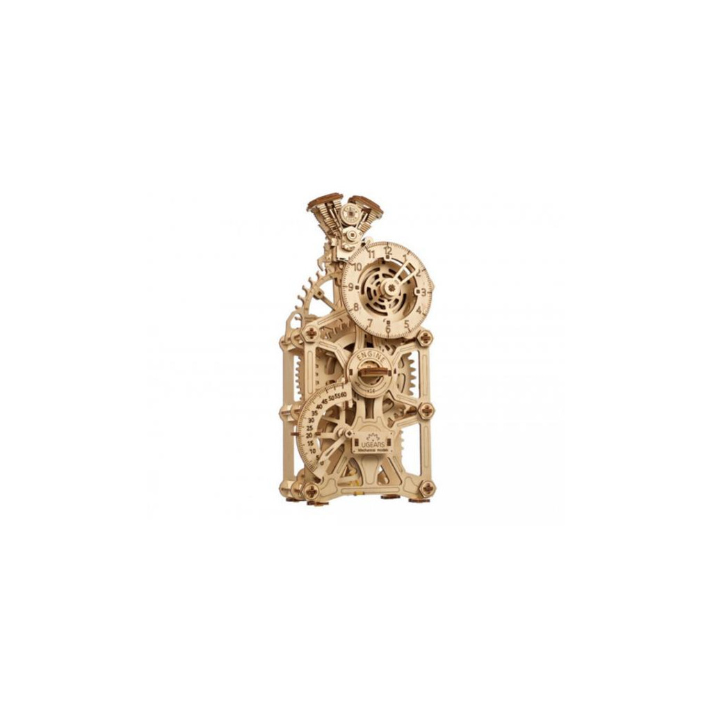 Конструктор Ugears механічний Годинник двигун (70217) - зображення 4