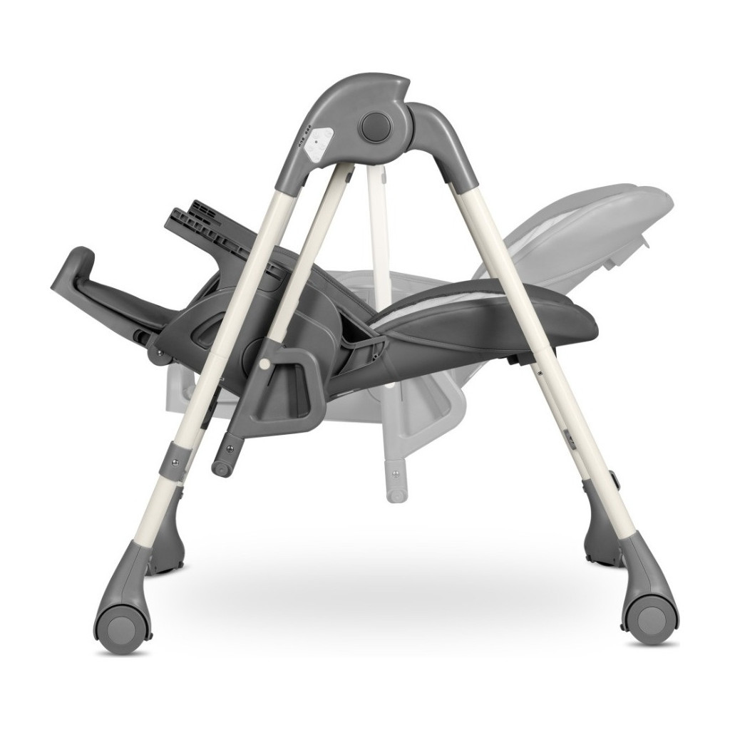 Стілець для годування Lionelo 2 в 1 Laurice Grey Stone з функцією гойдалки (LO-LAURICE GREY STONE) - зображення 11