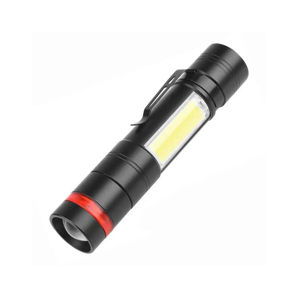 Ліхтар Quantum Assistant 3W LED+COB з USB з функцією Power Bank (QM-FL1030) - зображення 1