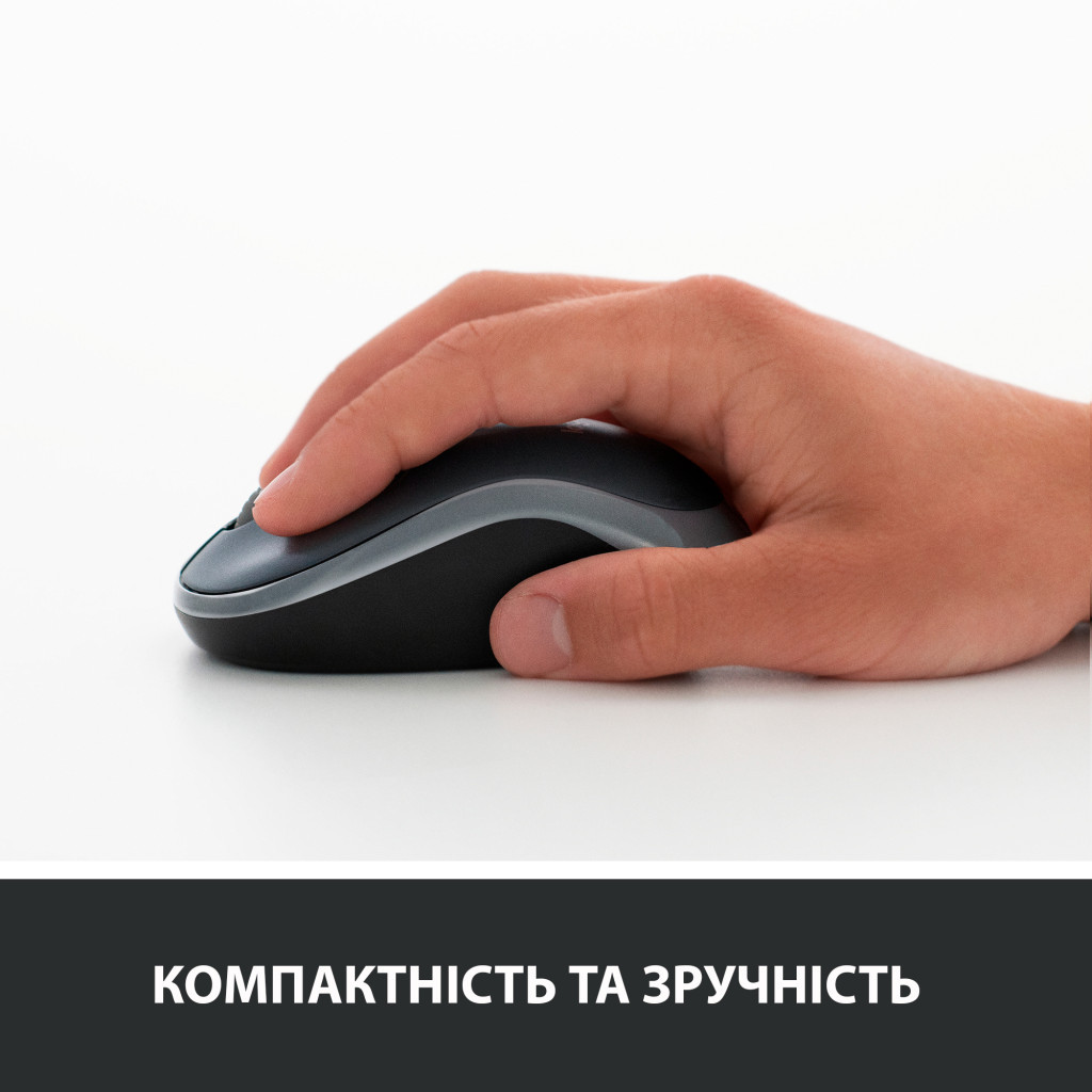 Мишка Logitech M185 red (910-002240) - зображення 6