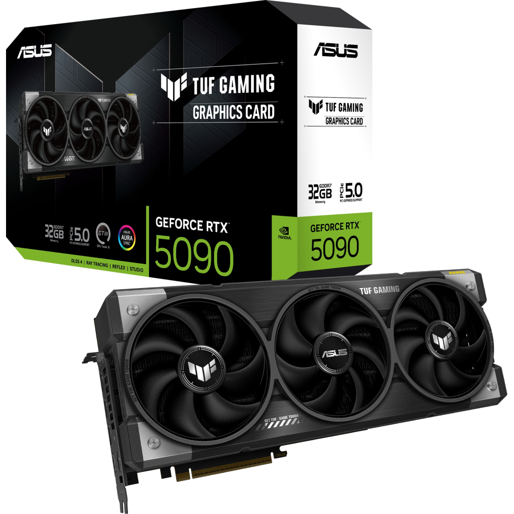 Відеокарта ASUS GeForce RTX5090 32GB TUF GAMING (TUF-RTX5090-32G-GAMING) - зображення 12