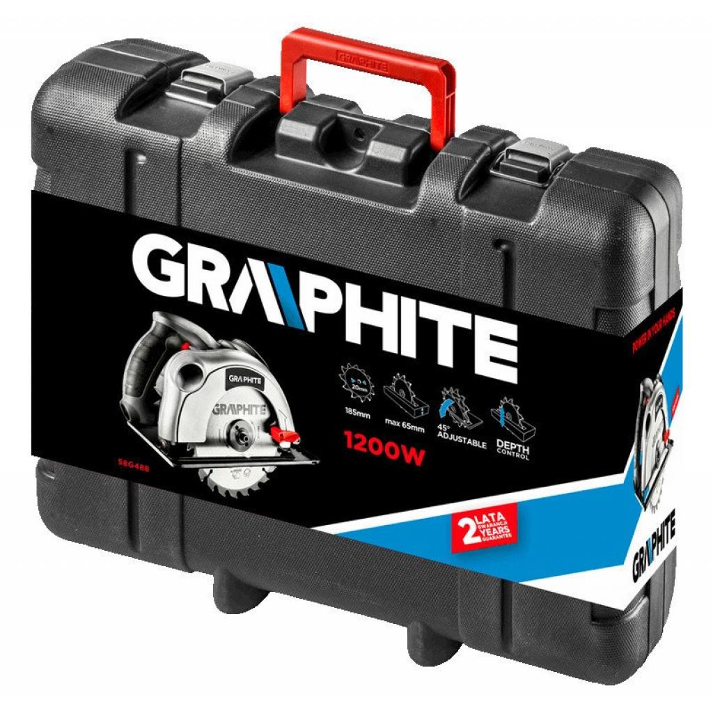 Дискова пила Graphite 58G488 циркулярна - зображення 2