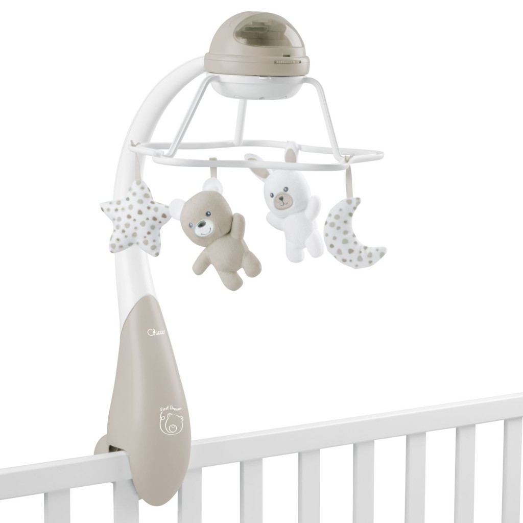 Мобіле Chicco проектор на ліжечко 3 в 1 "Райдуга" бежевий (11041.00) - изображение 2