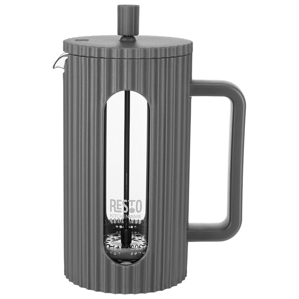 Френч-прес Resto Keid бамбук 1000 мл графіт (90535) - зображення 2