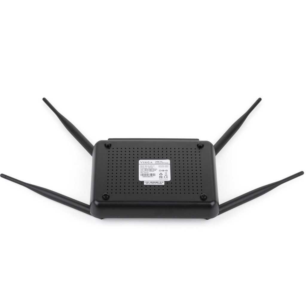 Маршрутизатор Vinga WR-AC1200 Long Range (WR-AC1200-LR) - зображення 9