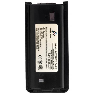 Акумуляторна батарея PowerTime эквивалент акумулятора KNB-29N для Kenwood 1600 мАч NiMH (PTK-29N) - зображення 3