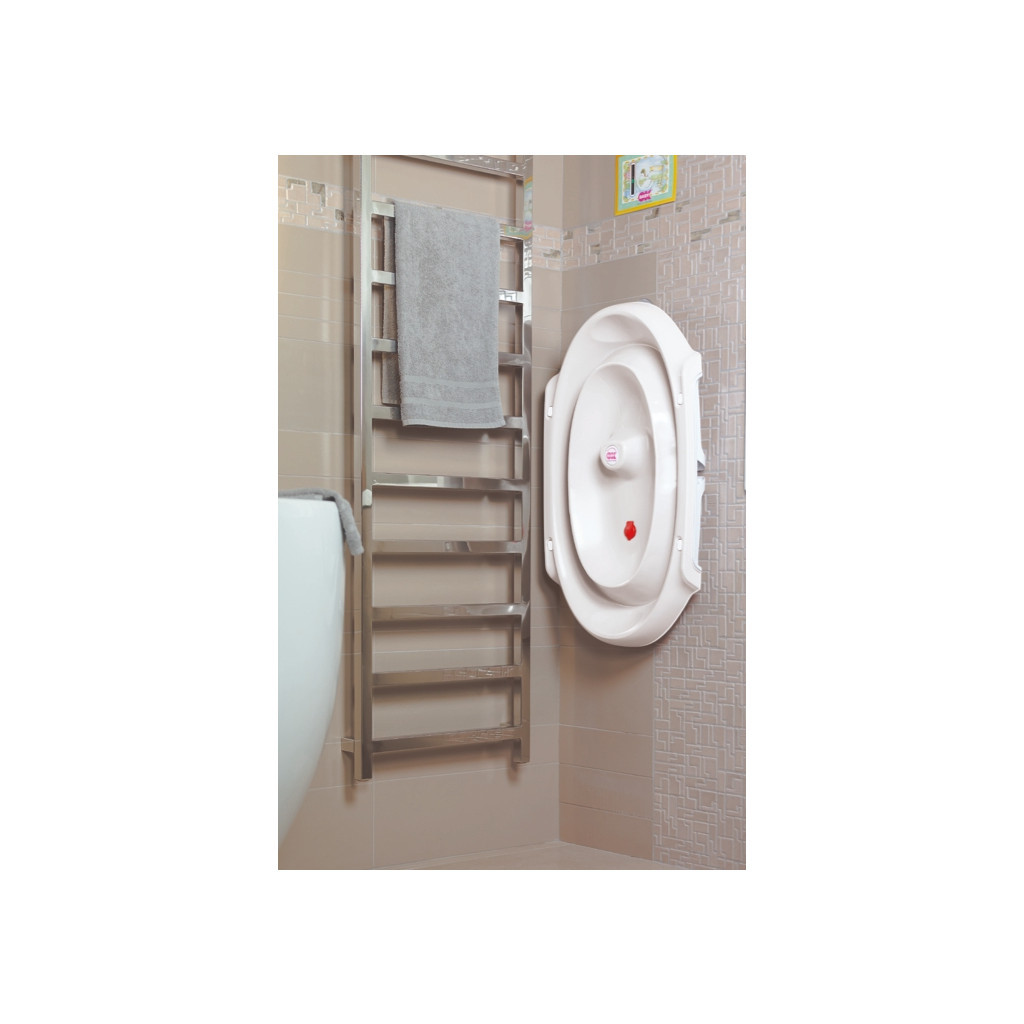 Ванночка Ok Baby анатомічна Onda Slim, білий (38951600) - зображення 4