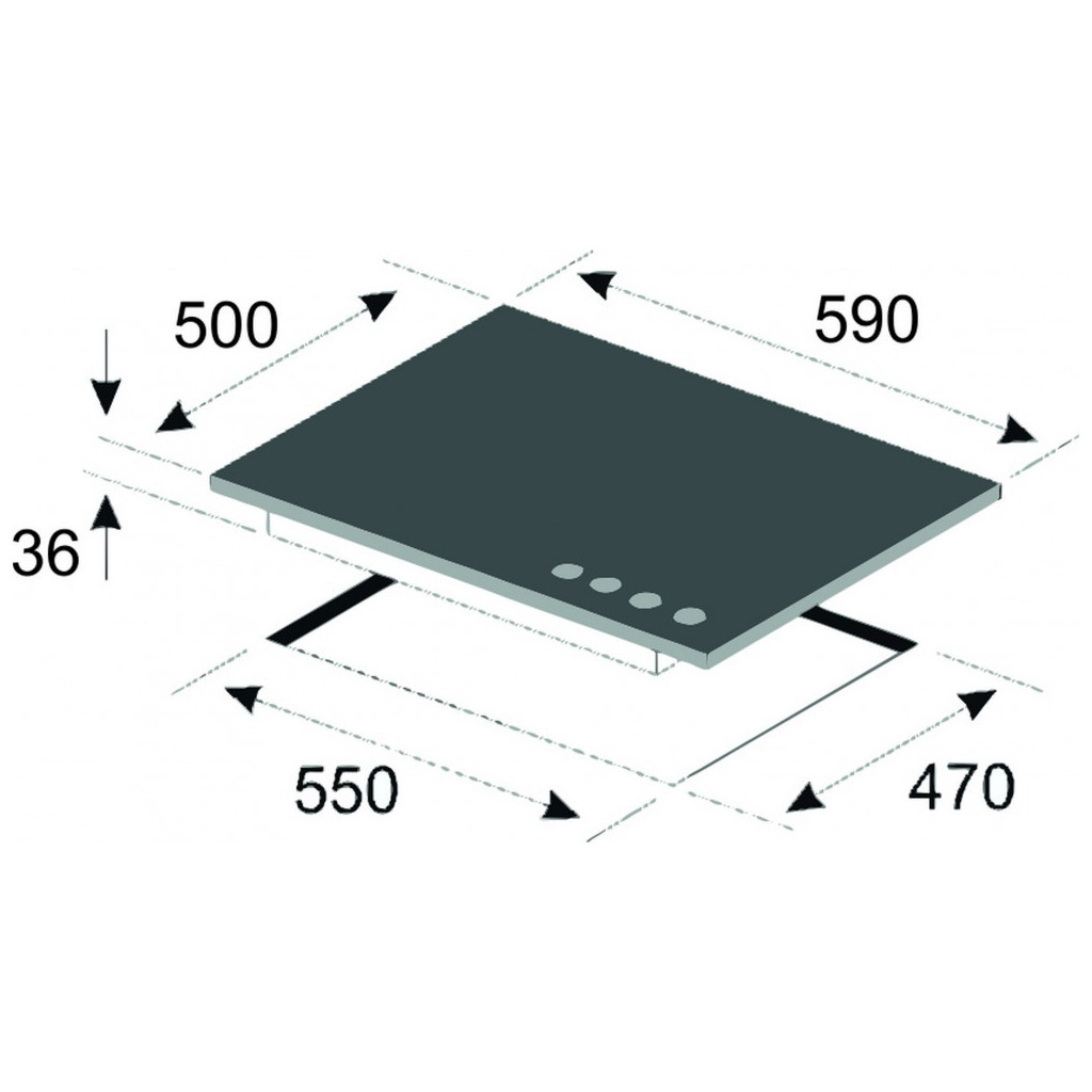 Варочна поверхня Kaiser KG6325EmTurbo - зображення 6