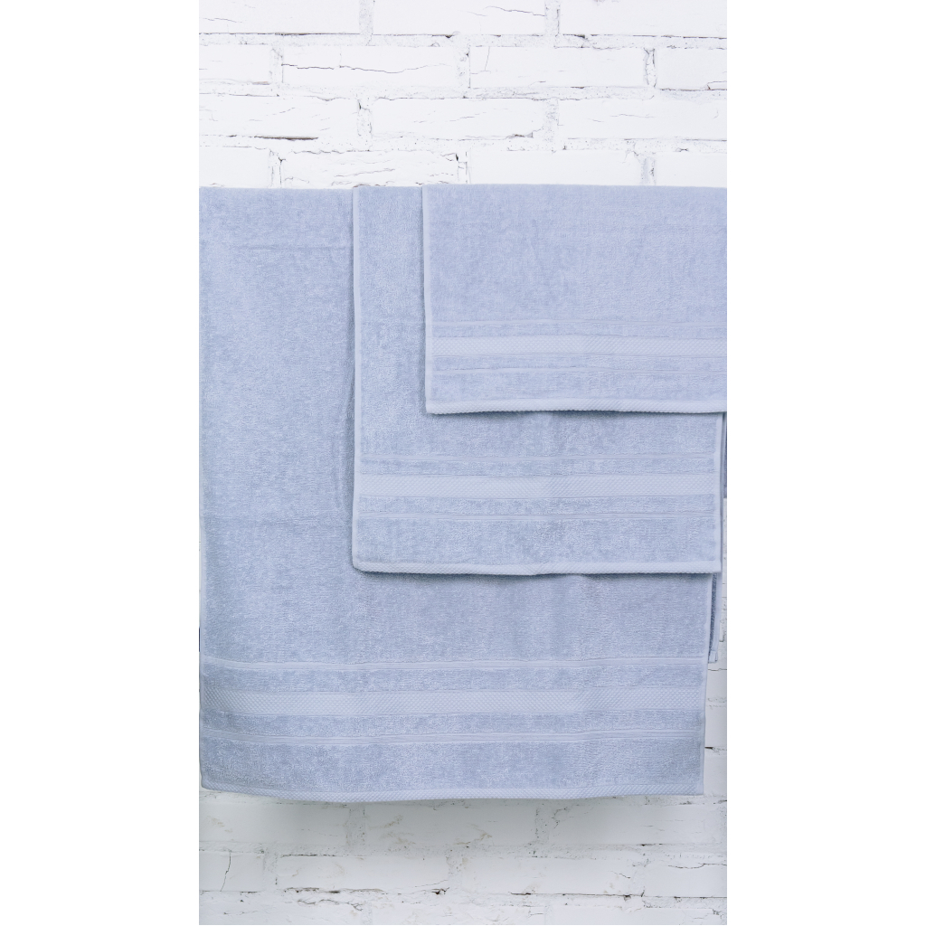 Рушник MirSon набір банних 5077 Elite SoftNess Lavender 50х90, 70х140, 100x150 (2200003960976) - зображення 3