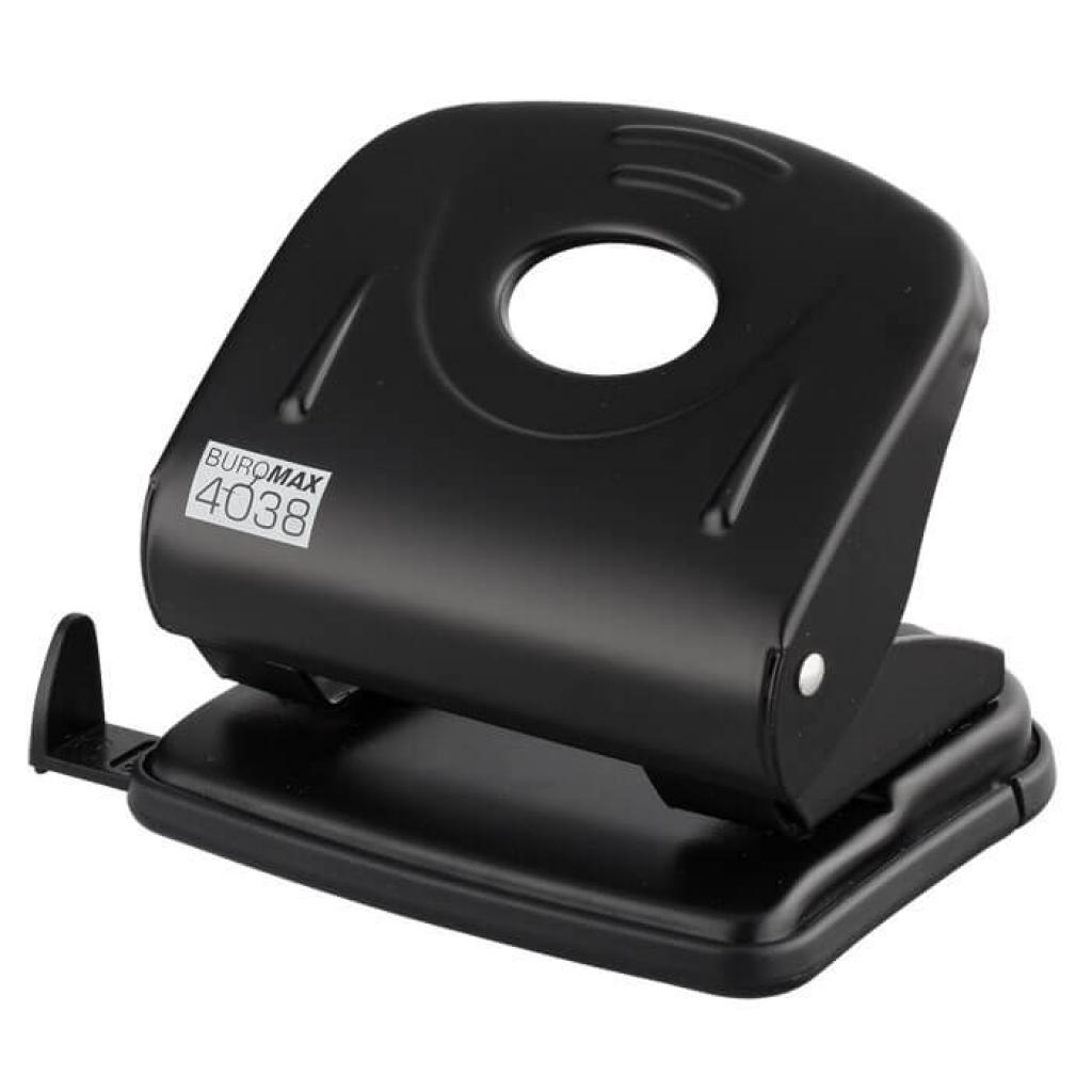 Діркопробивач Buromax metal, 30sheets, black (BM.4038-01) - зображення 1