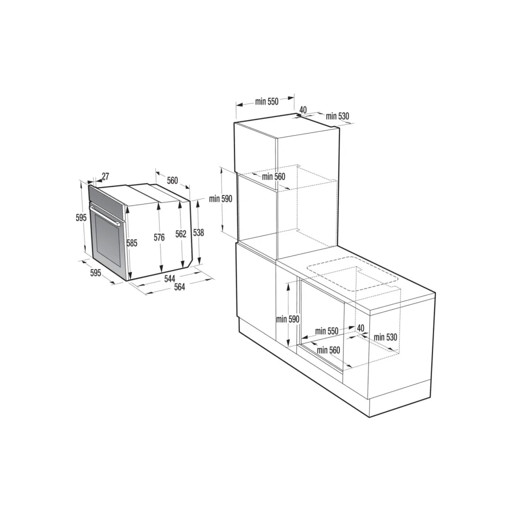 Духова шафа Gorenje BOP6373E28EBG - зображення 9