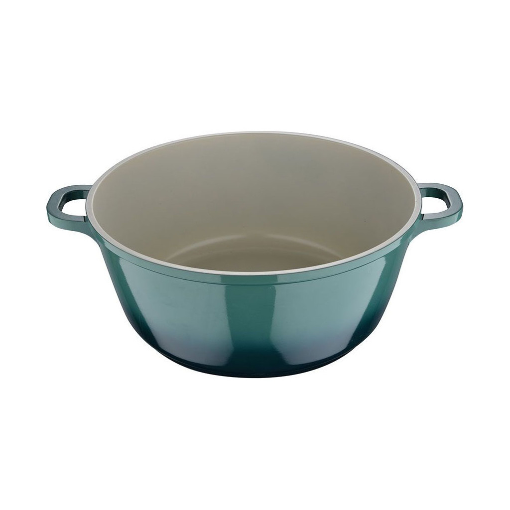 Каструля Bergner Excalibur з кришкою Зелена 5.8 л (BG-36102-GR) - зображення 3