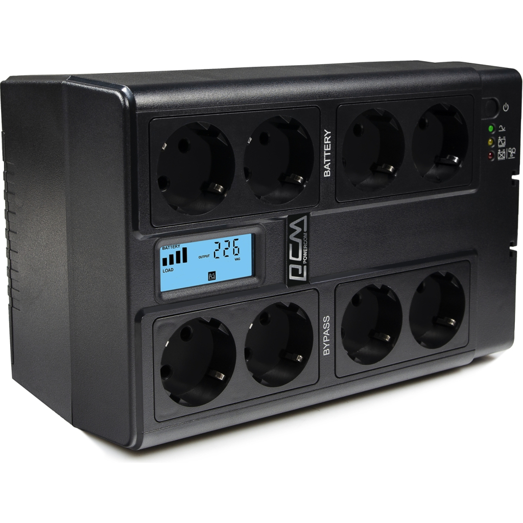 Пристрій безперебійного живлення Powercom CUB-1000N - зображення 2