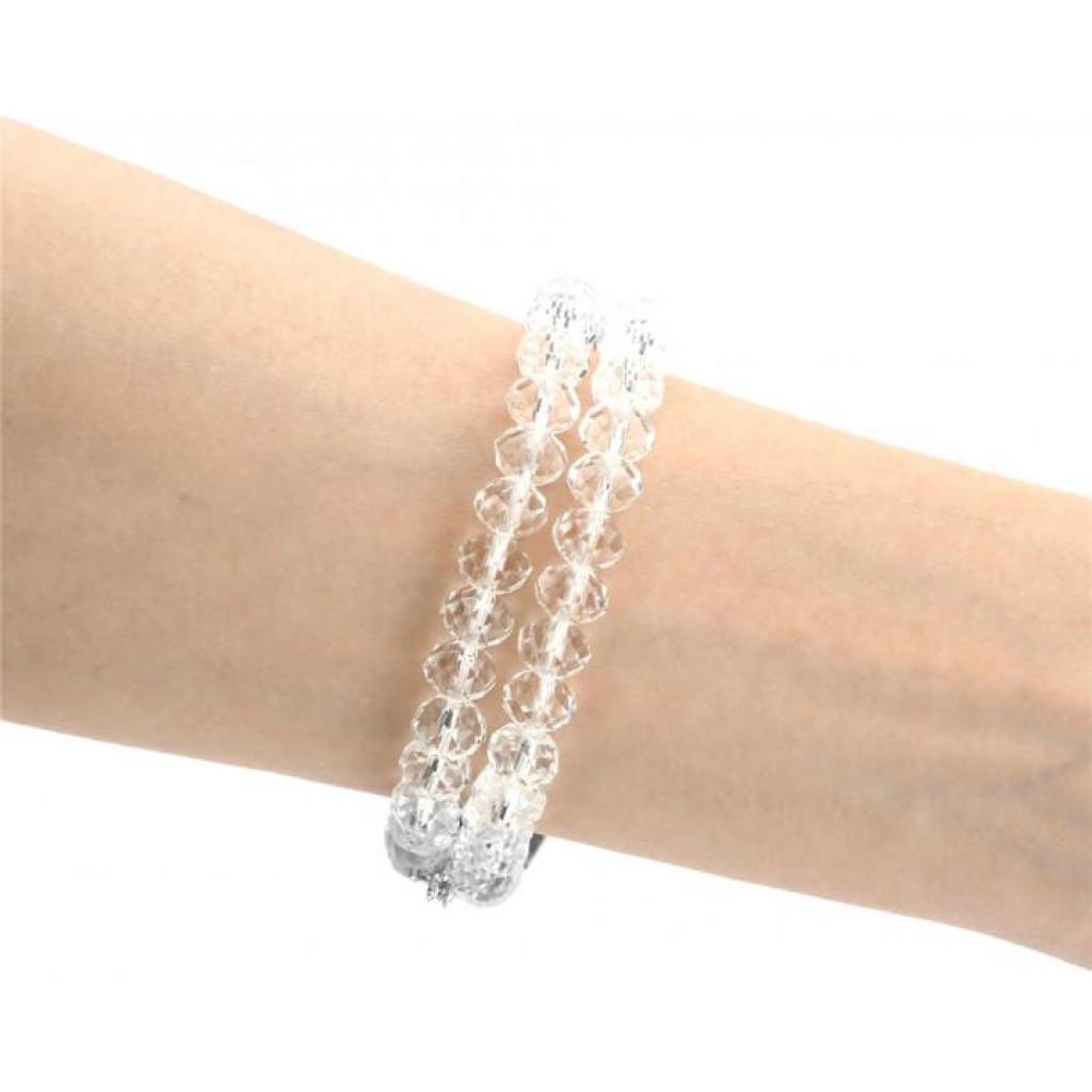 Ремінець до фітнес браслета XoKo Decorative для Xiaomi Mi Band 3/4 Silver (XK-XM-NG-Silver) - зображення 4