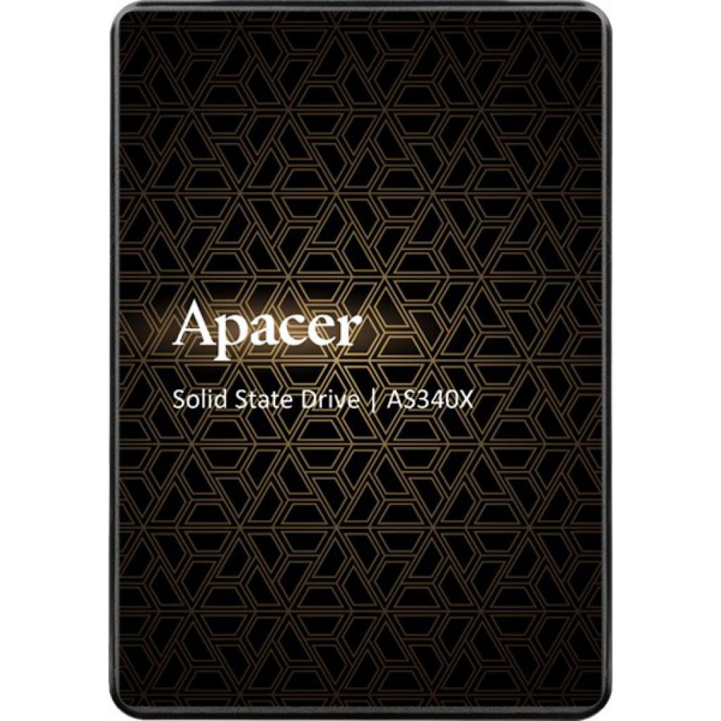 Накопичувач SSD 2.5" 480GB AS340X Apacer (AP480GAS340XC) - зображення 1