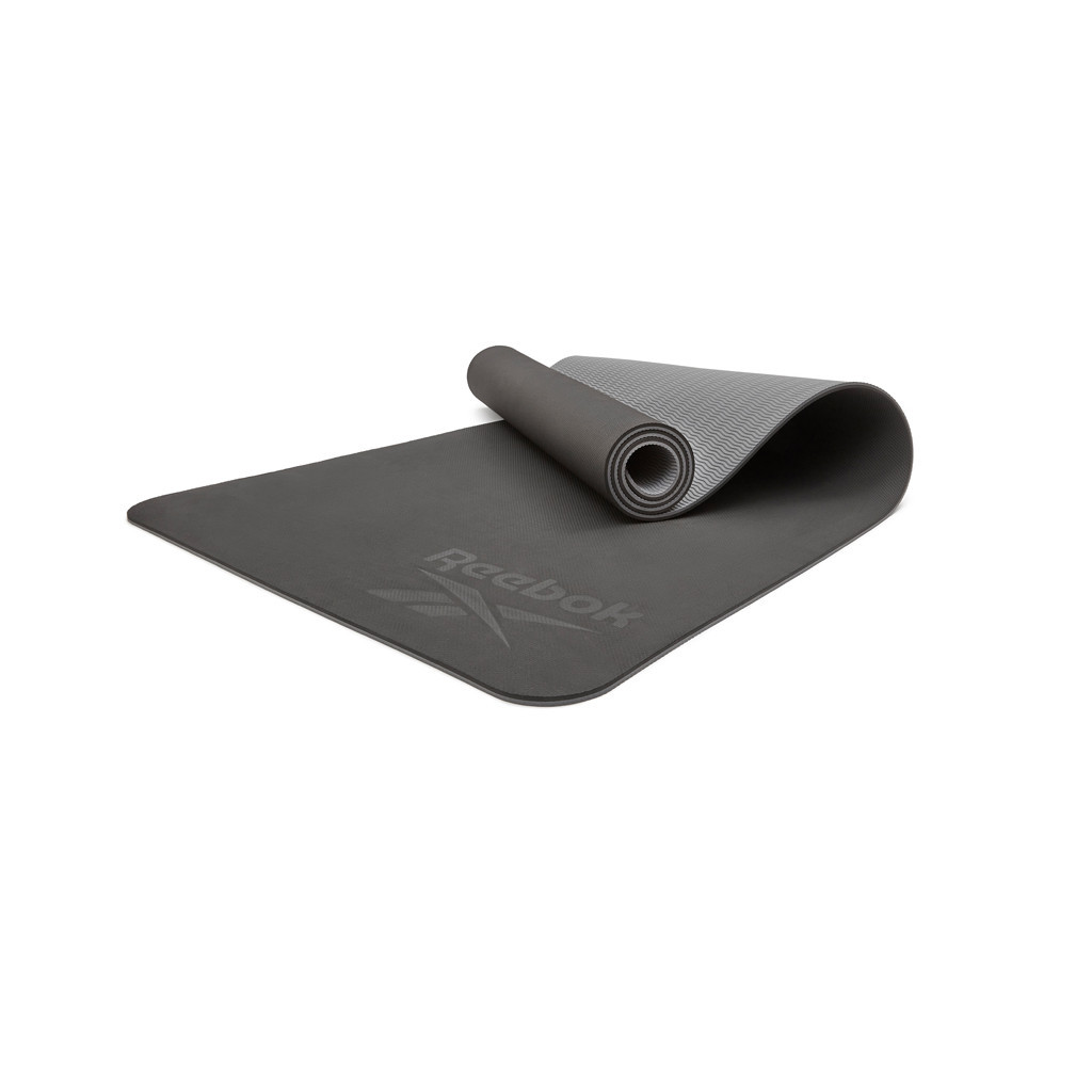 Килимок для йоги Reebok Double Sided Yoga Mat чорний, сірий RAYG-11042BKGR (885652020817) - зображення 6