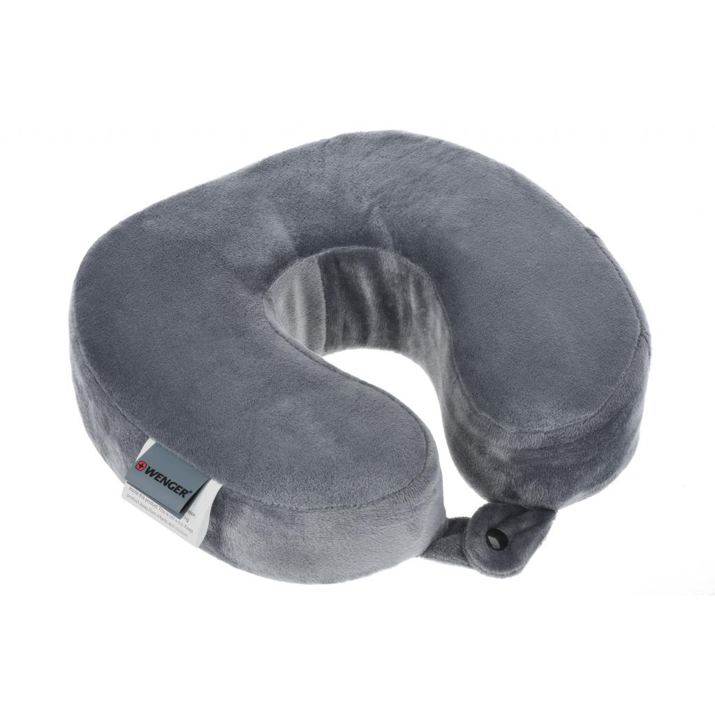Туристична подушка Wenger Pillow Fleece Memory Foam Grey (604575) - изображение 1