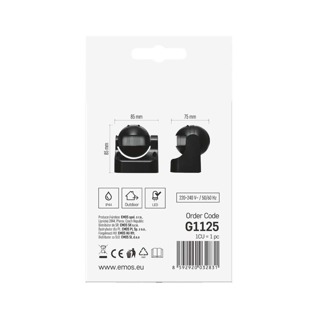 Датчик руху EMOS G1125 - изображение 8