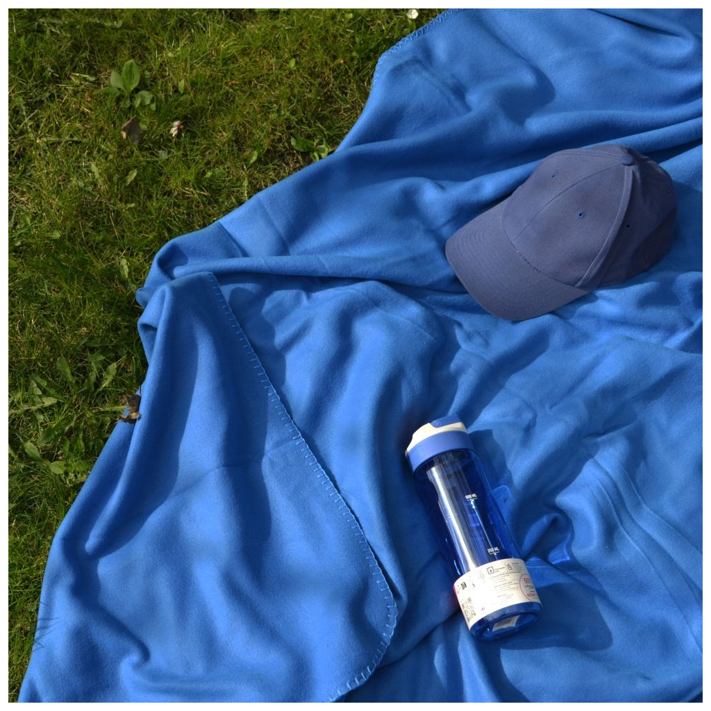 Плед Bergamo подушка Mild флісовий 150 х 180 см Синій (202312pl-03) - зображення 3