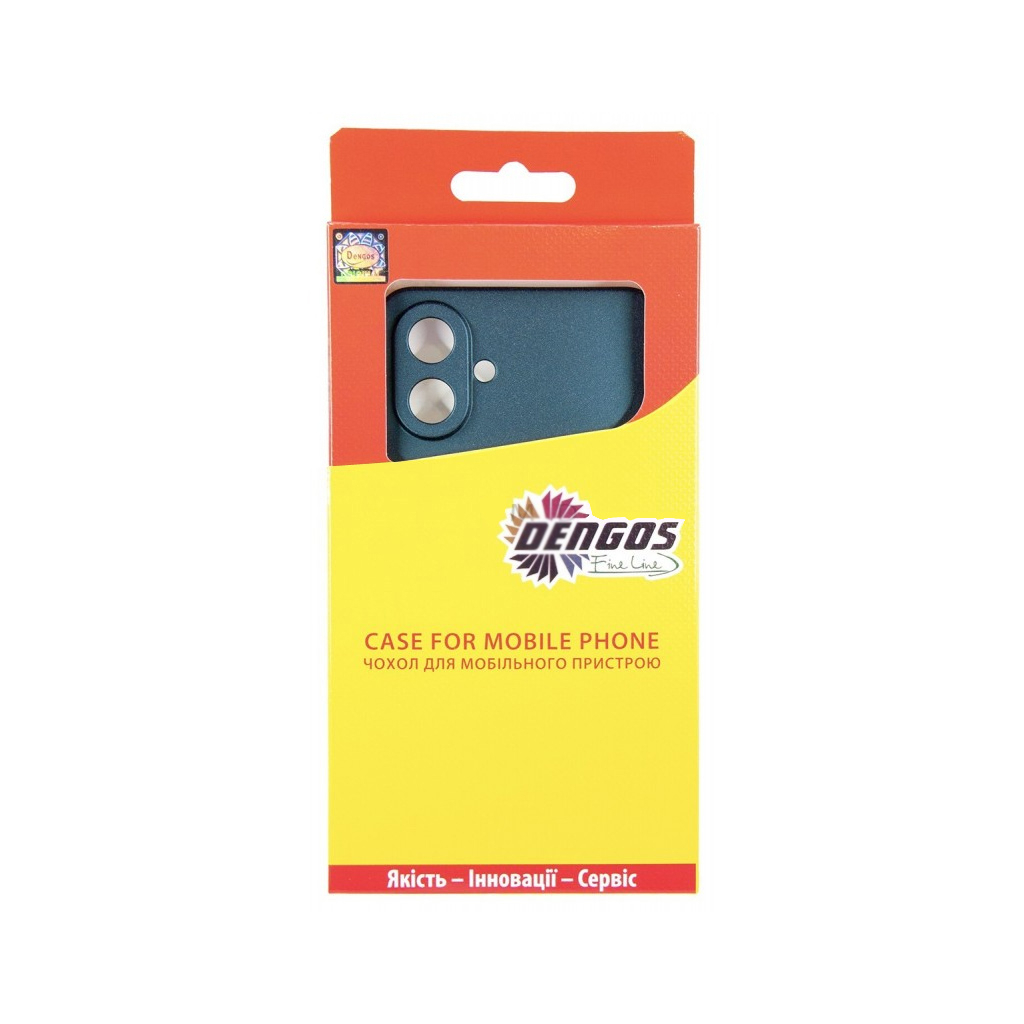 Чохол до мобільного телефона Dengos Soft Kit for Samsung Galaxy A07 case + glass Green (DG-KM-166) - зображення 3