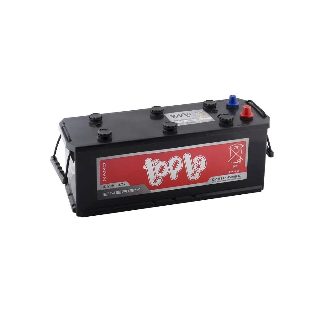Акумулятор автомобільний Topla 135Ah/12V Energy Truck короткий (177 235S) - зображення 3