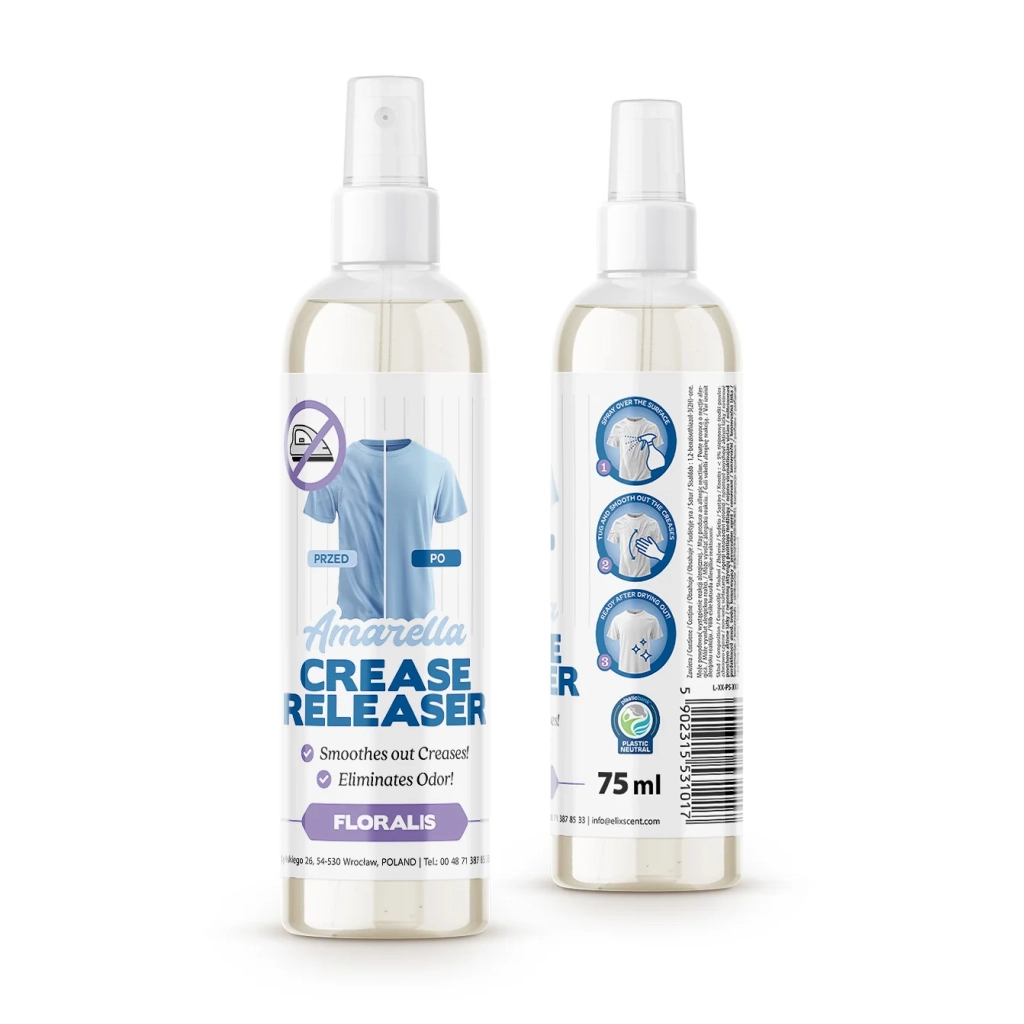 Засіб для прасування Amarella Праска-спрей розгладжувач складок Floralis 75 мл (5907100190257) - picture 2