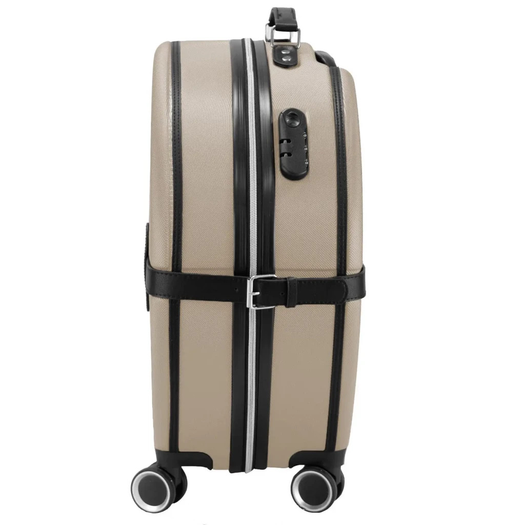 Валіза Semi Line 24" (M) Champagne/Black (T5674-3) (DAS302683) - зображення 3