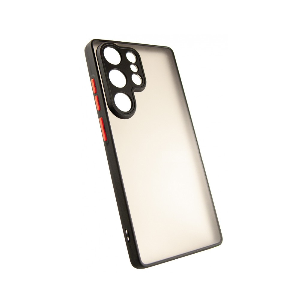 Чохол до мобільного телефона Dengos Matte Samsung Galaxy S25 Ultra (Black) (DG-TPU-MATT-164) - зображення 2