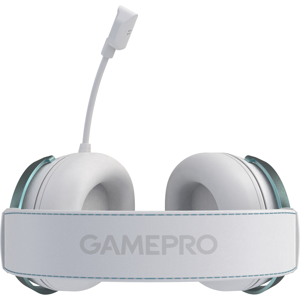 Навушники GamePro Asgard Freya Pro Wireless White/Blue (HSW201WB) - зображення 4