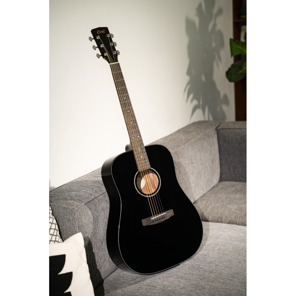 Гітара акустична Cort Earth 60 Black Gloss - зображення 3