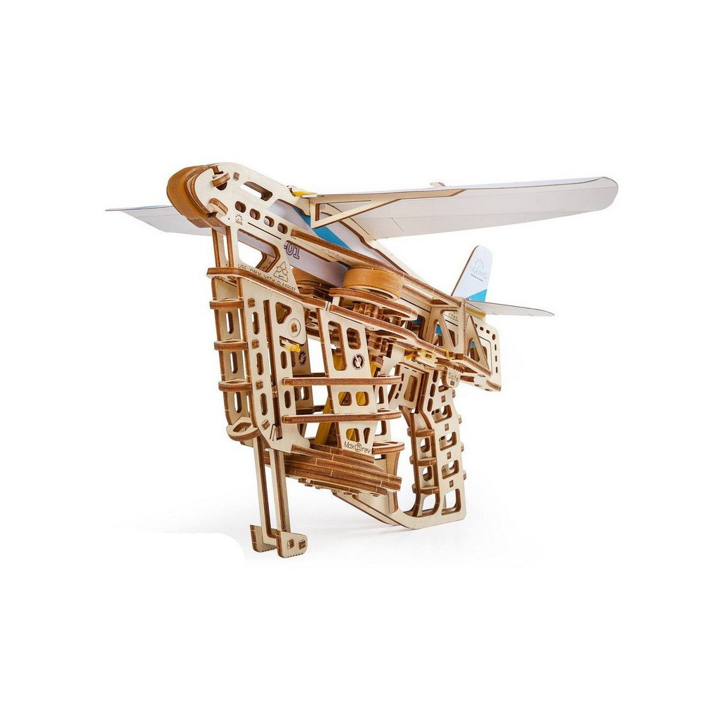 Конструктор Ugears Запускач Літаків (70075) - зображення 10