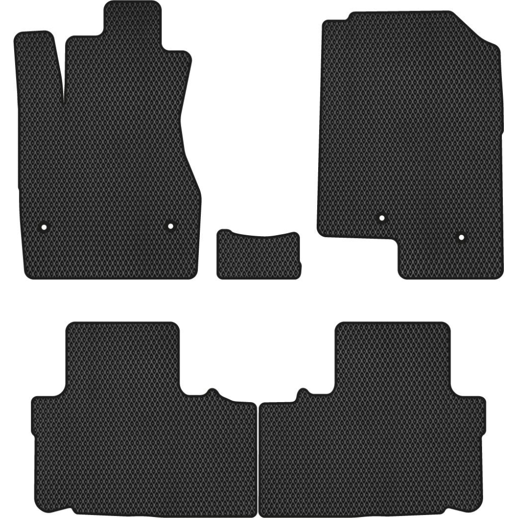 Килимок в салон EVAtech Haval H6 2011-2017 1 покоління SUV EU (HL3457C5AV4RBB) - зображення 1