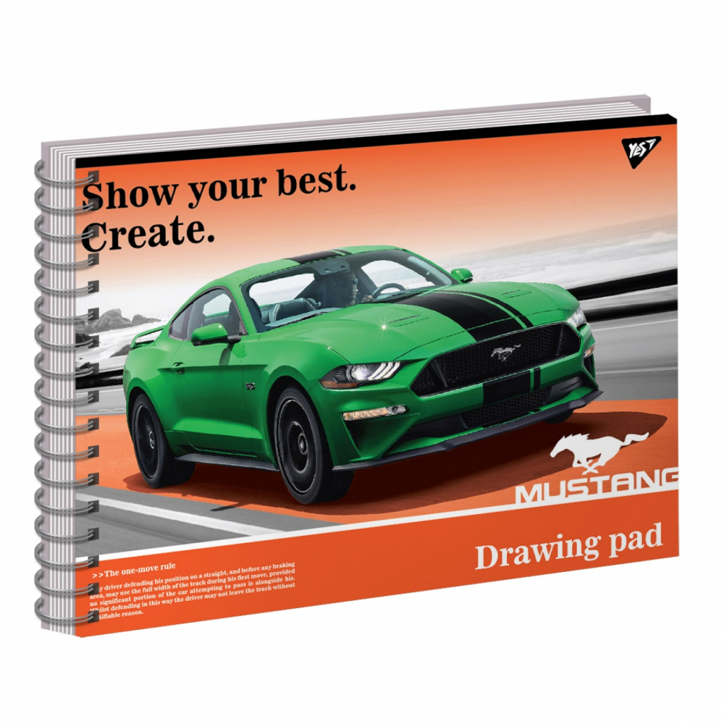 Альбом для малювання Yes А4 SHOW YOUR BEST на спіралі, 30 аркушів (130449) - зображення 3