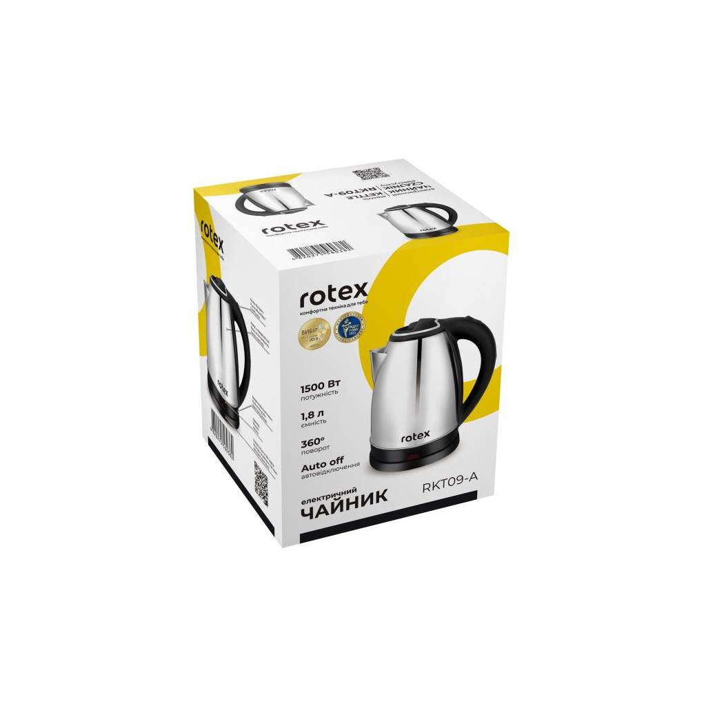 Електрочайник Rotex RKT09-A - зображення 7