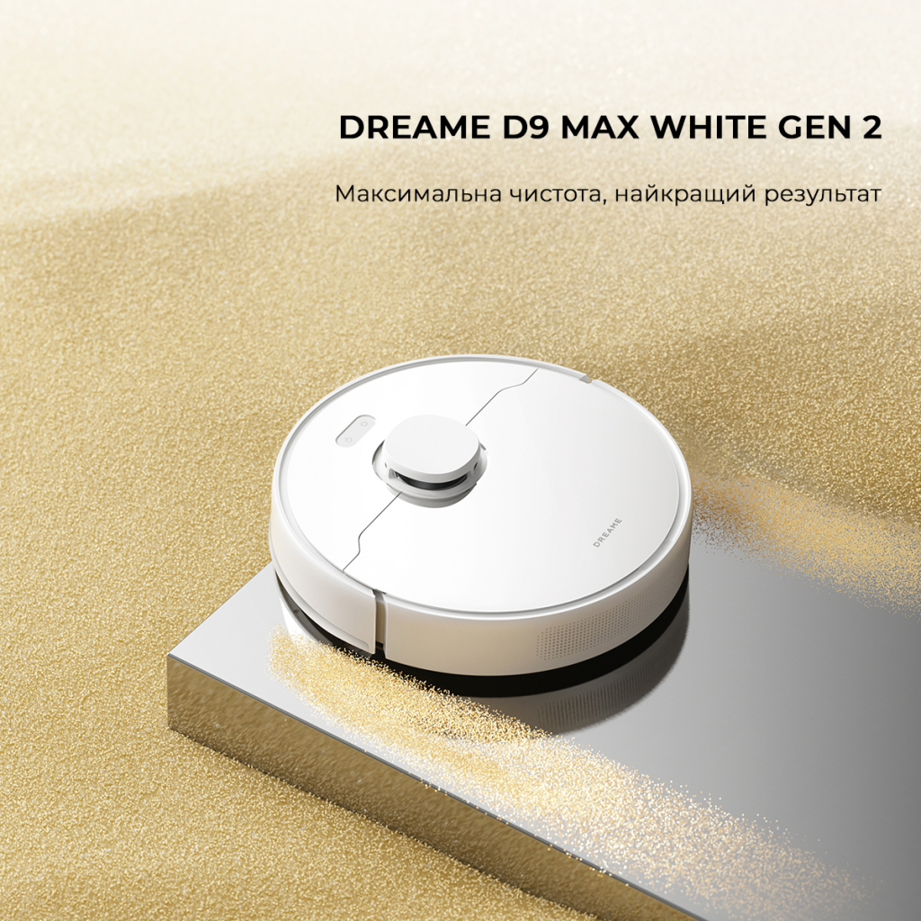 Пилосос Dreame D9 Max Gen2-WH (RLD34GA-Wh) - изображение 2