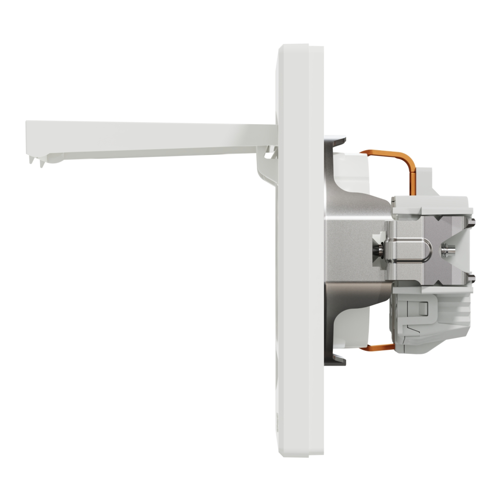 Розетка Schneider Electric ASFORA з кришкою, біла (EPH3100121) - изображение 4