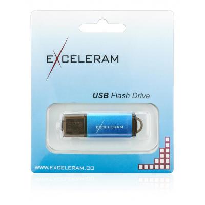 USB флеш накопичувач eXceleram 16GB A3 Series Blue USB 2.0 (EXA3U2BL16) - изображение 8