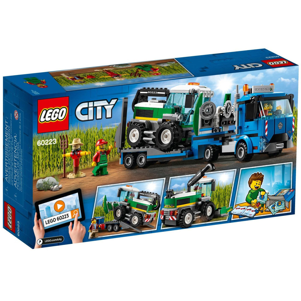 Конструктор LEGO City Транспортувальник для комбайнів 358 деталей (60223) - зображення 11
