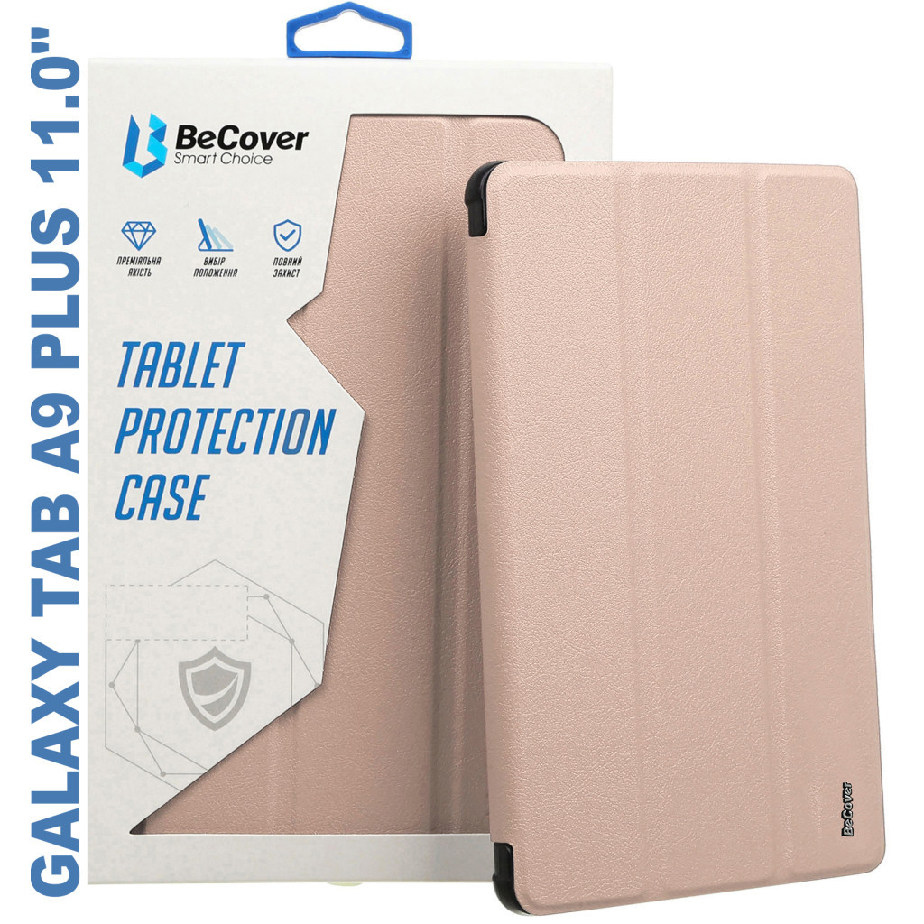 Чохол до планшета BeCover Soft Edge stylus holder Samsung Tab A9 Plus SM-X210/SM-X215/SM-X216 11.0" Pink (710370) - зображення 1