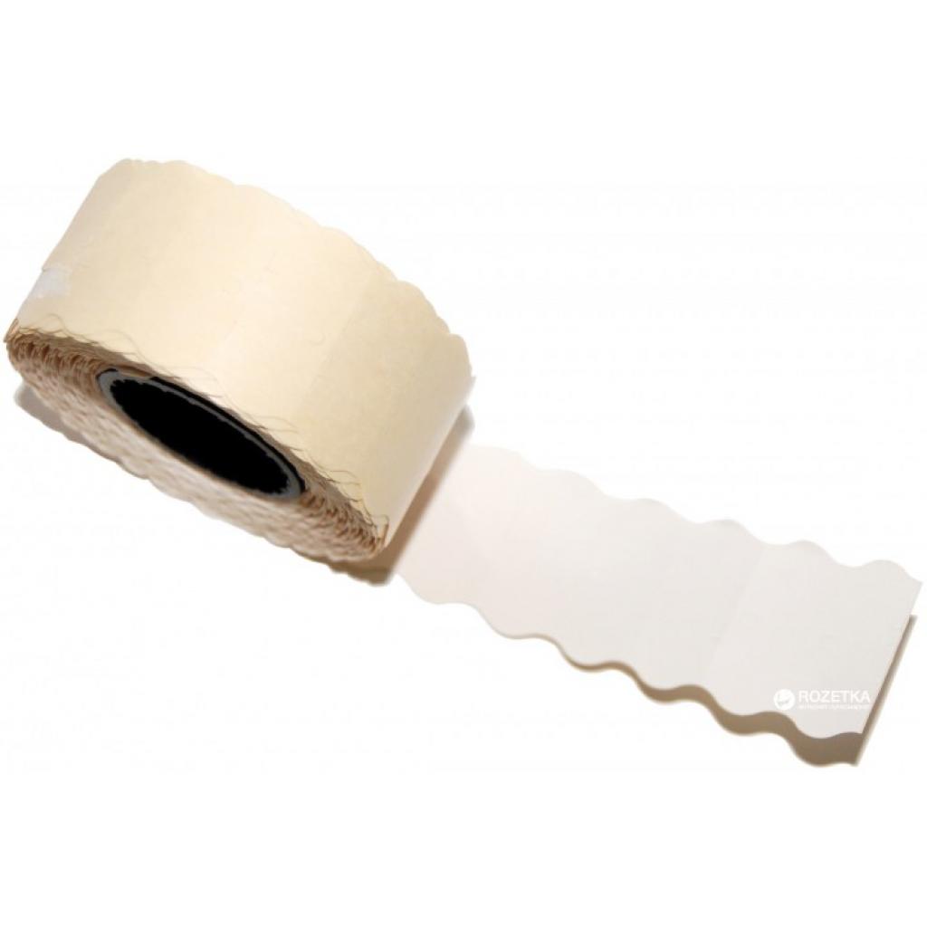 Етикет-стрічка Aurika 26х16 люм WR фигурная белая (1343) - зображення 1