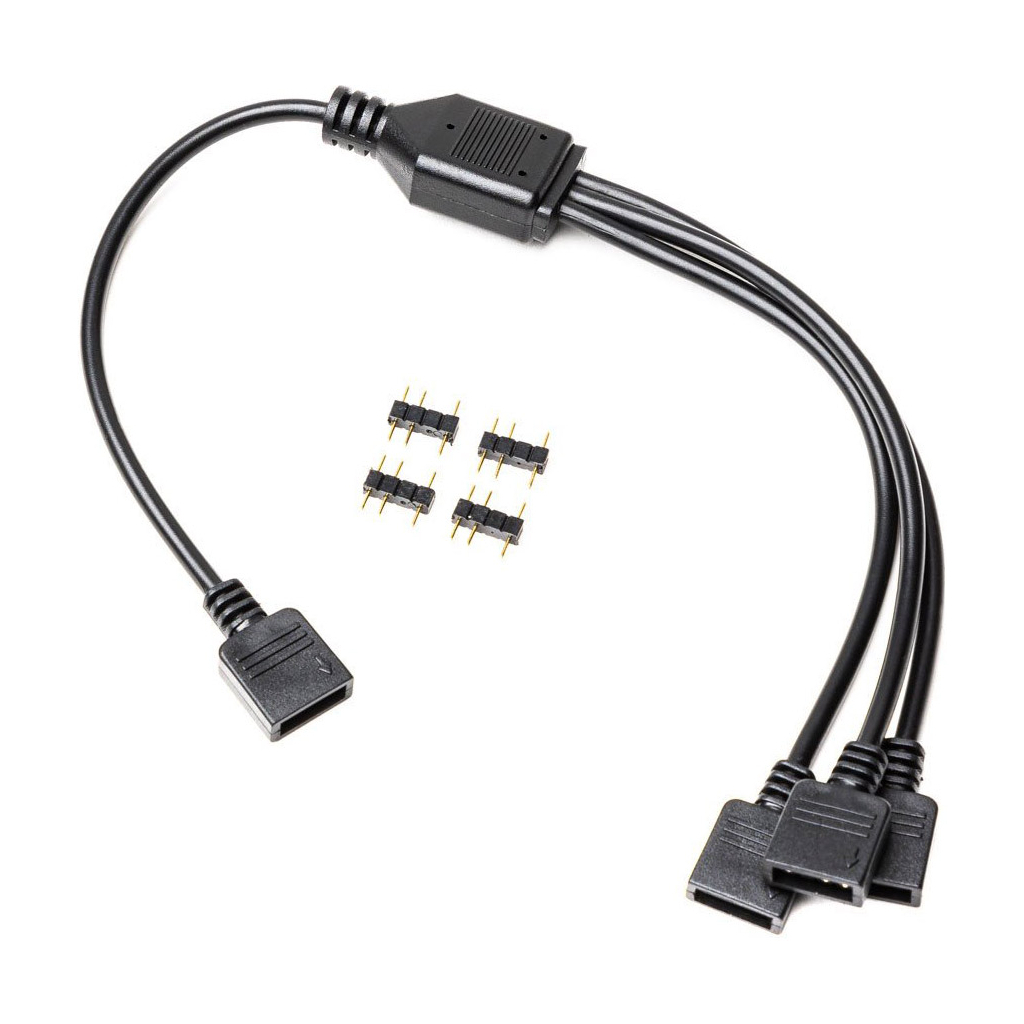 Розгалужувач для вентиляторів Ekwb EK-Loop D-RGB 3-Way Splitter Cable (3831109848067) - зображення 1