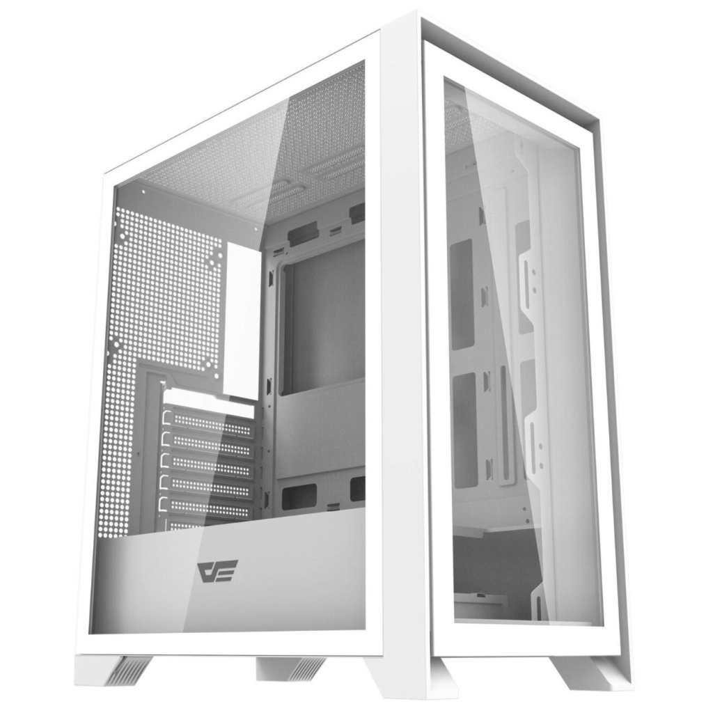 Корпус для ПК DARKFLASH DRX70 GLASS WHITE - зображення 2
