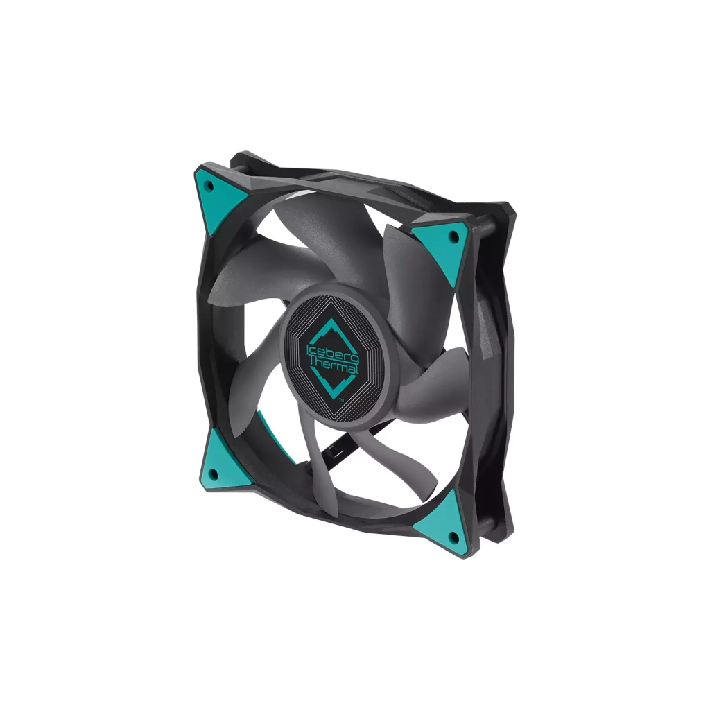 Кулер до корпусу Iceberg Group IceGALE Xtra - 120mm Black (ICEGALE12D-C0A) - зображення 2