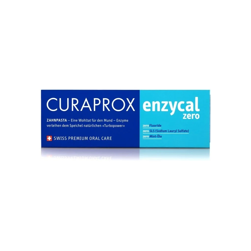 Зубна паста Curaprox Enzycal Zero Ферментна Без фтору 75 мл (7612412422849) - зображення 3