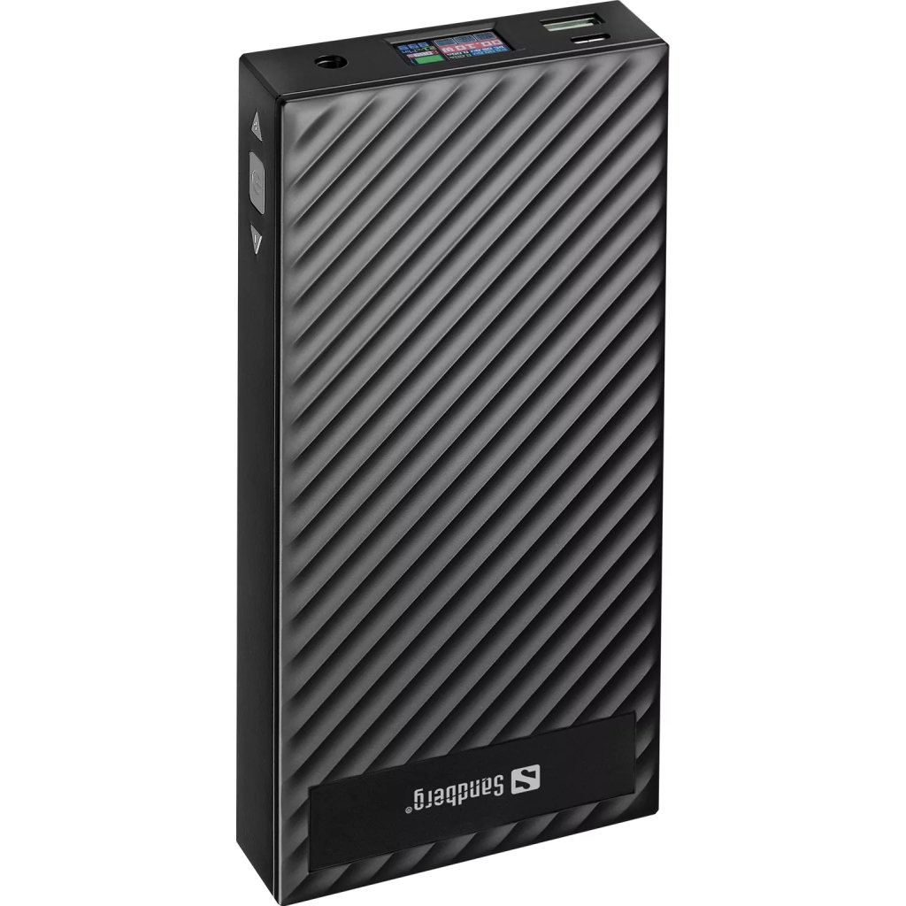 Батарея універсальна Sandberg 30000mAh PD/100W, DC/3-24V/120W, QC/3.0 (420-88) - зображення 2