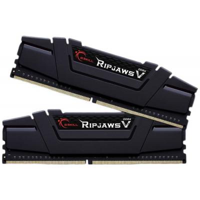 Модуль пам'яті для комп'ютера DDR4 32GB (2x16GB) 3200 MHz RipjawsV Black G.Skill (F4-3200C14D-32GVK) - зображення 2
