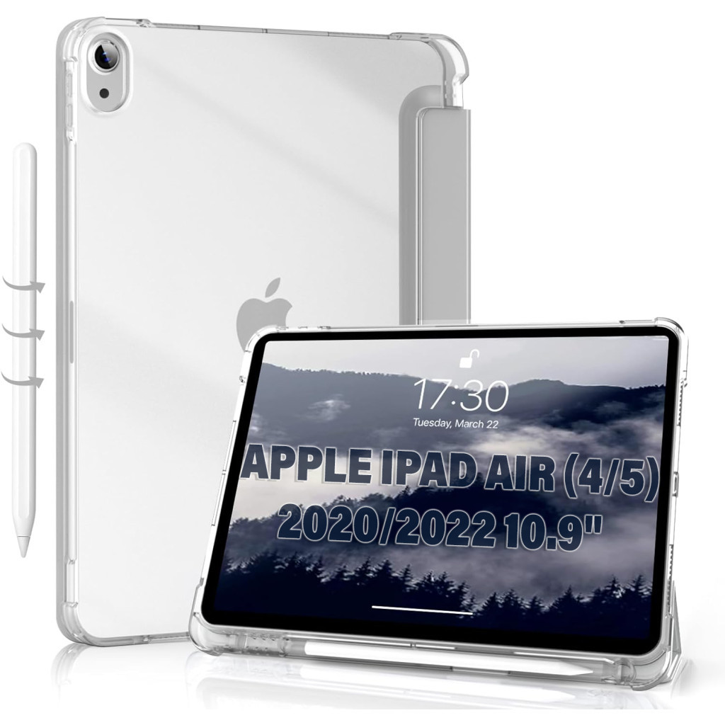 Чохол до планшета BeCover Soft Edge Apple iPad Air (4/5) 2020/2022 10.9" Gray (711122) - зображення 2